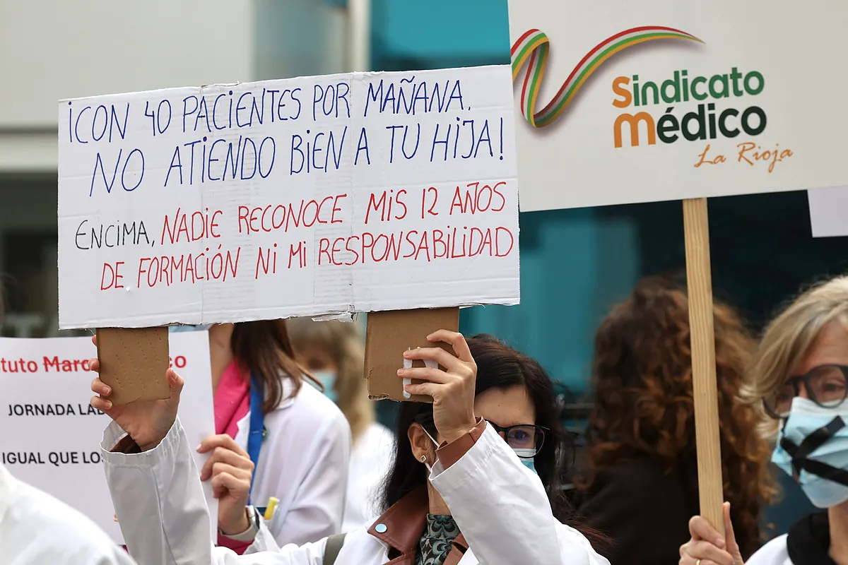 Las cinco especialidades médicas más críticas con la huelga, desde atención primaria hasta radiología