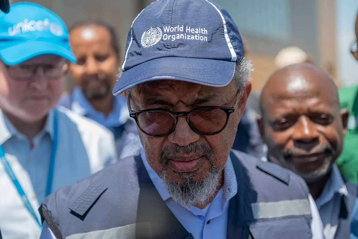 Tedros llegó al epicentro de la epidemia de ébola en la República Democrática del Congo.