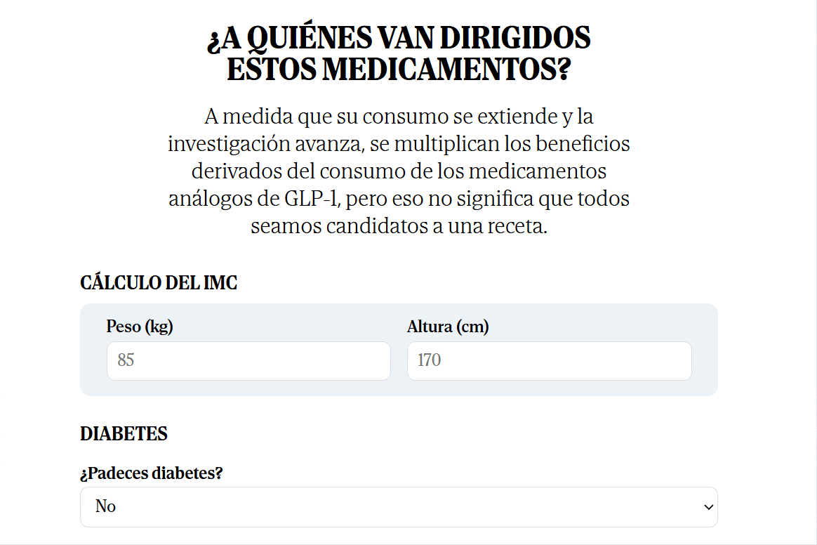 Compruebe si es candidato a uno de los medicamentos de la familia Ozempic