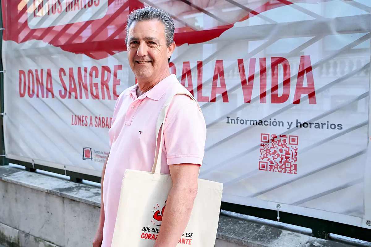 Manuel fue el primer paciente tratado con terapia CAR-T en Salamanca. "Yo soy uno; Me llamé a mí mismo conejillo de indias"