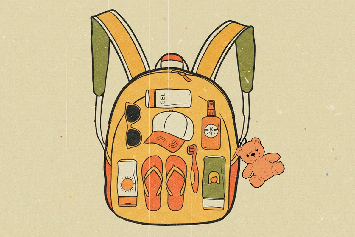 Mochila perfecta para que los niños vayan de camping