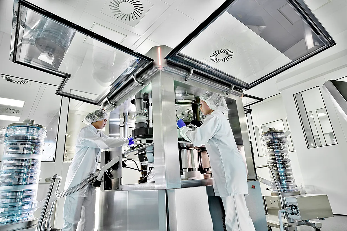 Esta es la única fábrica en Europa que fabrica amoxicilina de principio a fin
